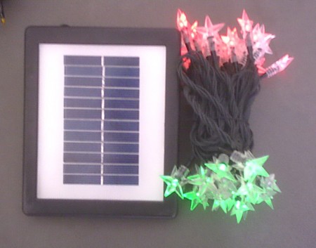 solar power light string